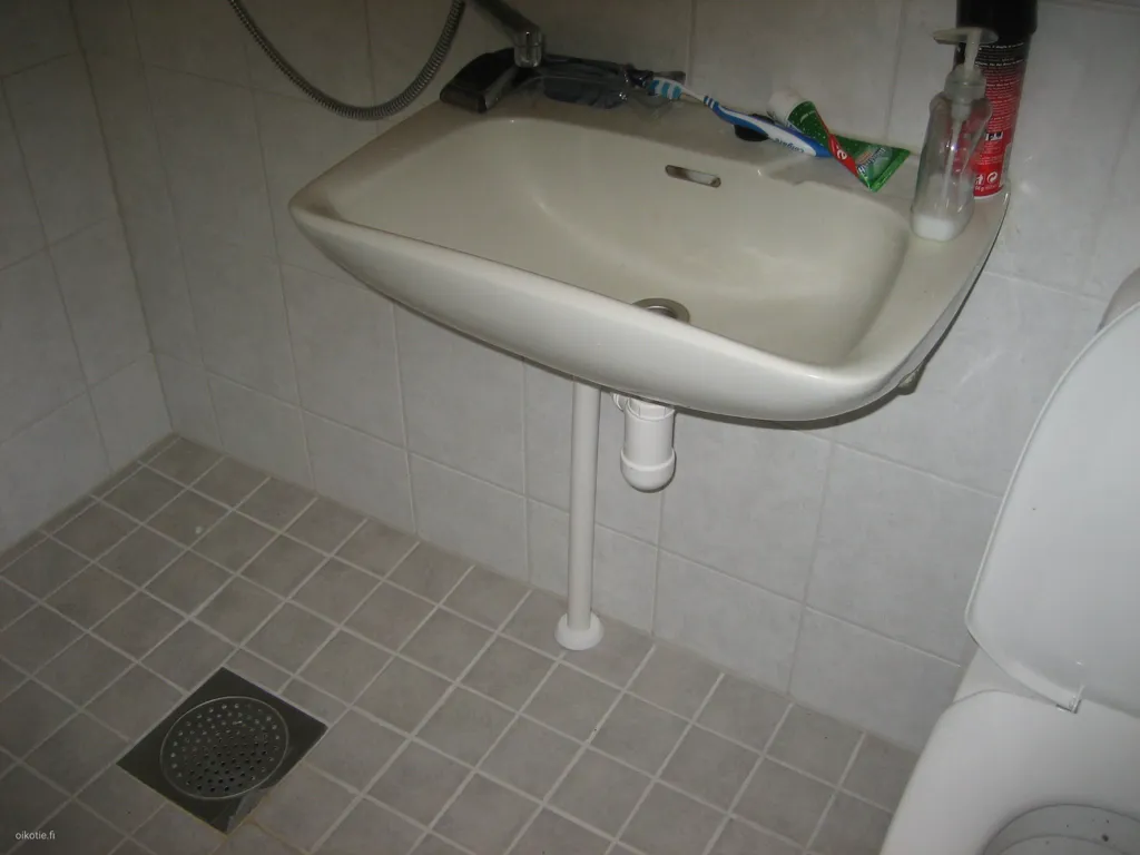 Salles de bain - Studio with Balcony in Haukipudas, Oulu