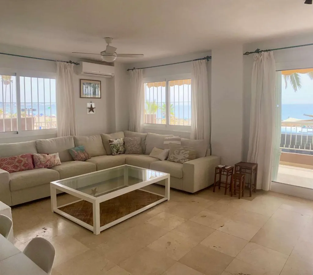 Soggiorno - Apartment with Beachfront in Fuengirola