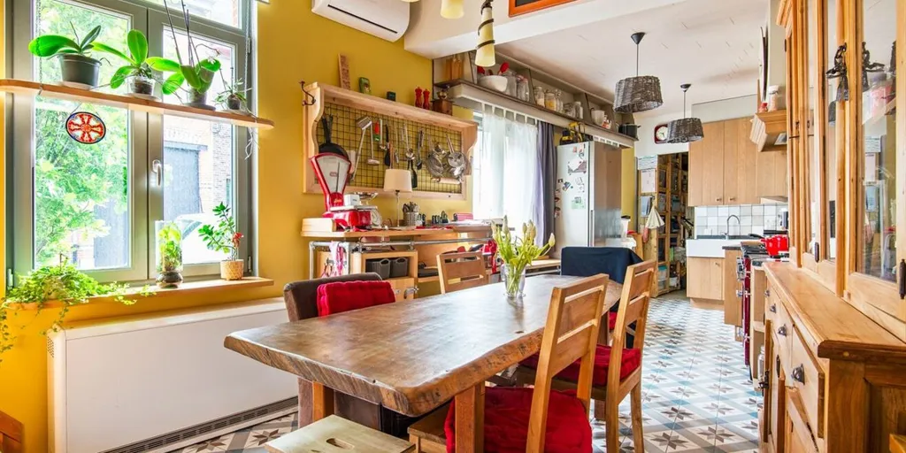 Dining Room - Renovated Semi-Open House with Terrace in Lier