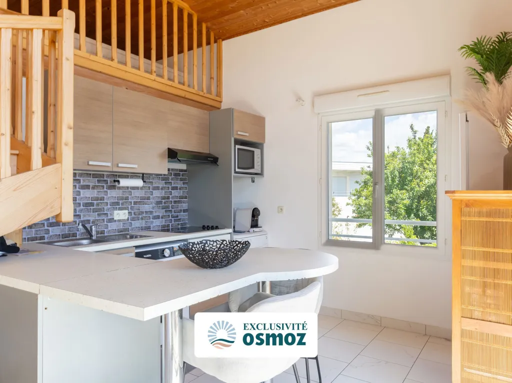 Köök - T3 Apartment with Balcony near Beach in Aytre