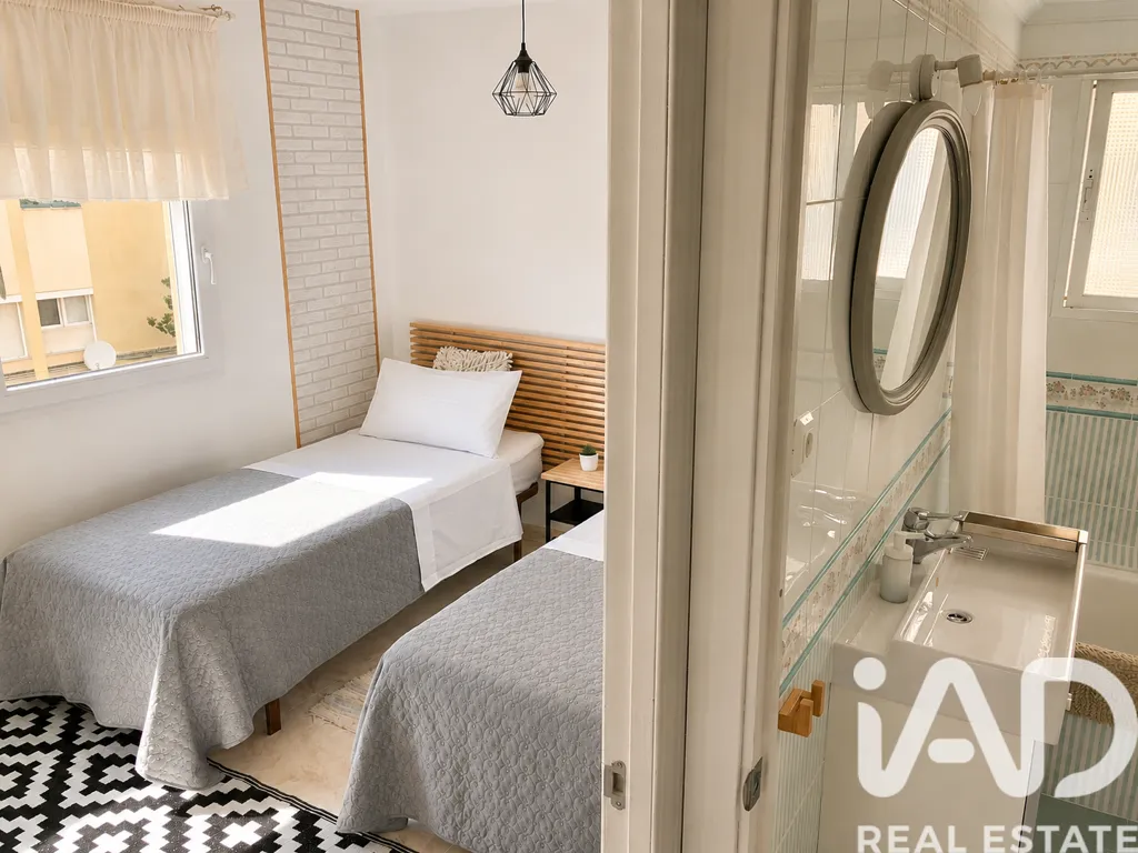 Bedrooms - Apartment with Garden and Sea View in Málaga