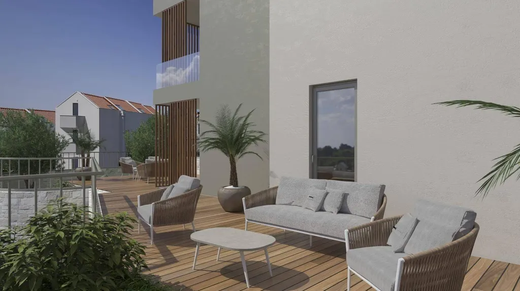 Newly Built Apartment with Large Terrace in Klis