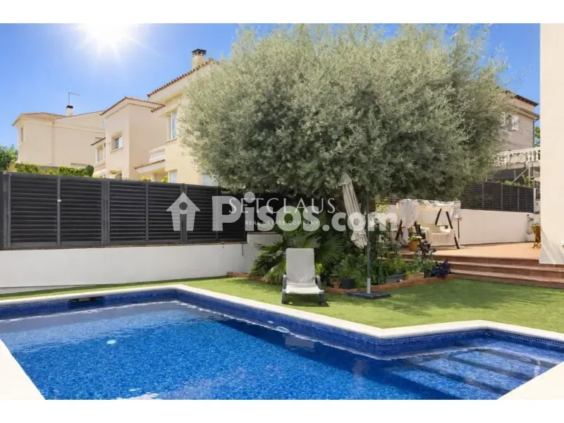 Piscine - Chalet with Private Garden in Alella