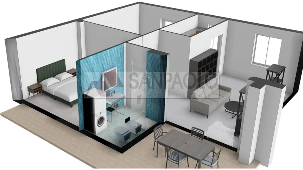Plan - Spacious 3-Bedroom Apartment in Alba