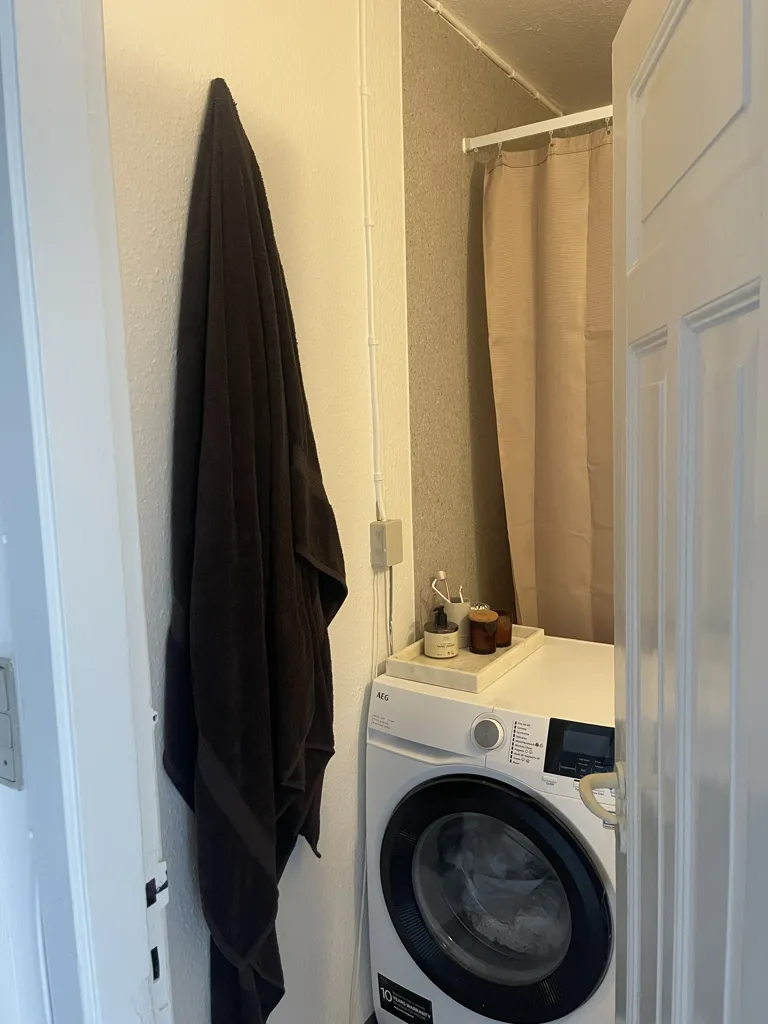 Buanderie - 2-Bedroom Apartment with Central Location in Tønder