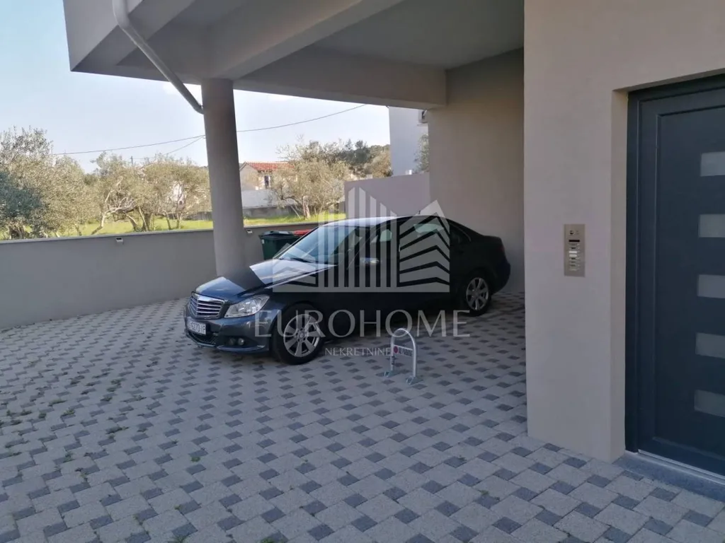 Garage - Two-Bedroom Apartment with Sea View in Pašman