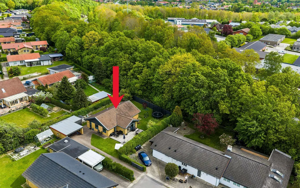 Vue aérienne - Modernised Villa with Garden in Pip Quarter