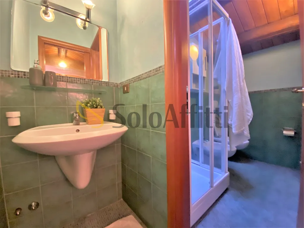 Bathrooms - Studio with Balcony in Forlì's Historic Centre