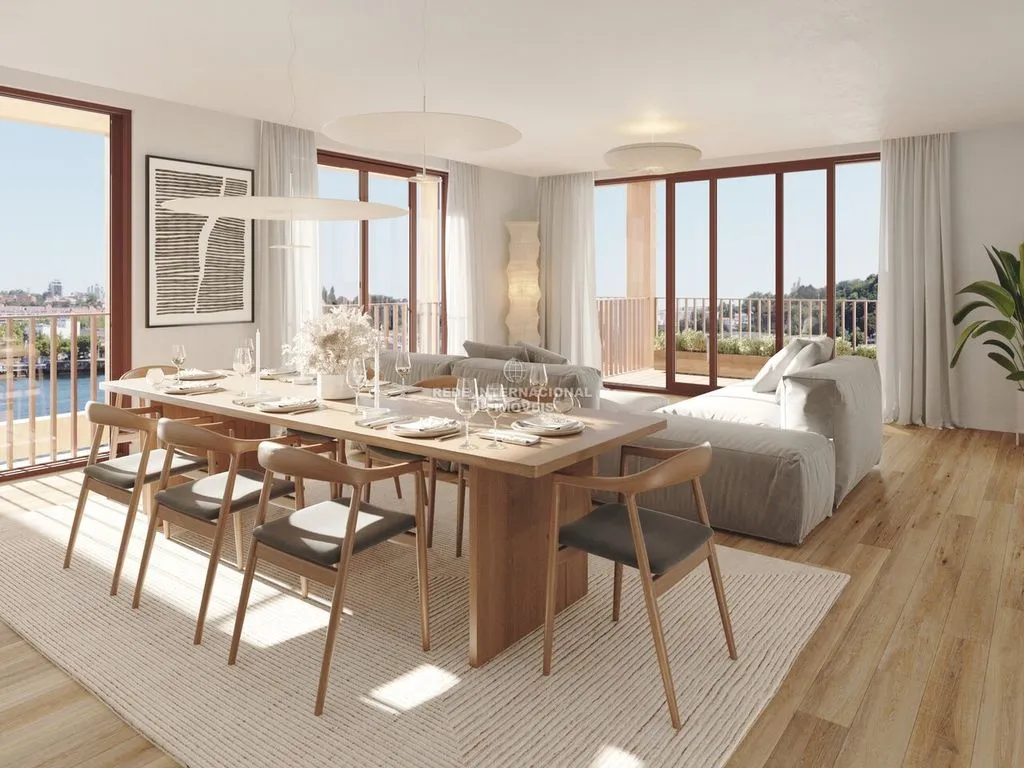 Sala da pranzo - T2 Apartment with River View in Vila Nova de Gaia