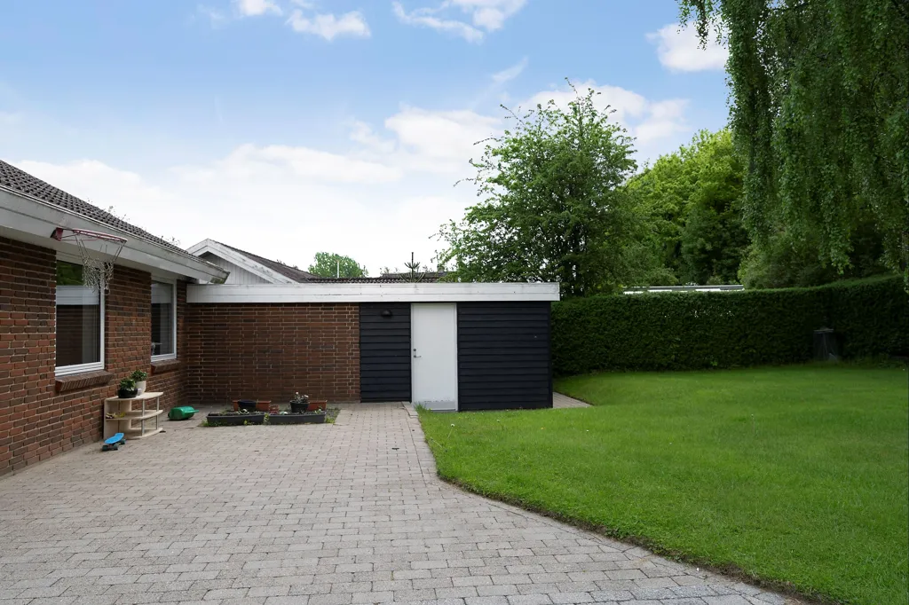 Jardin - Fenced Villa with Garden in Ikast
