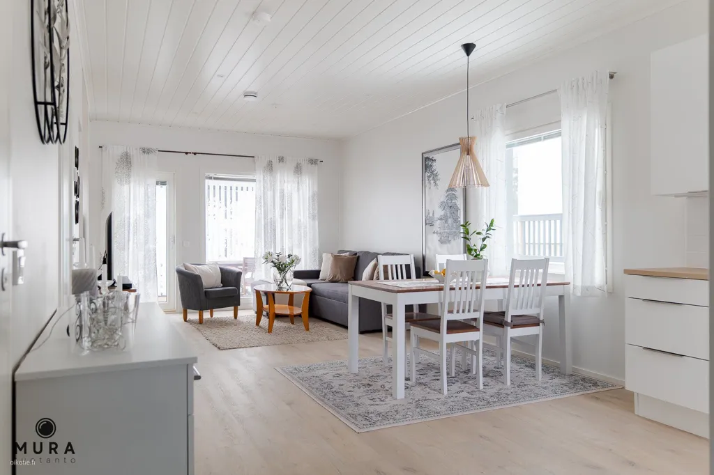 Söögituba - Modern Apartment with Terrace in Kangasala