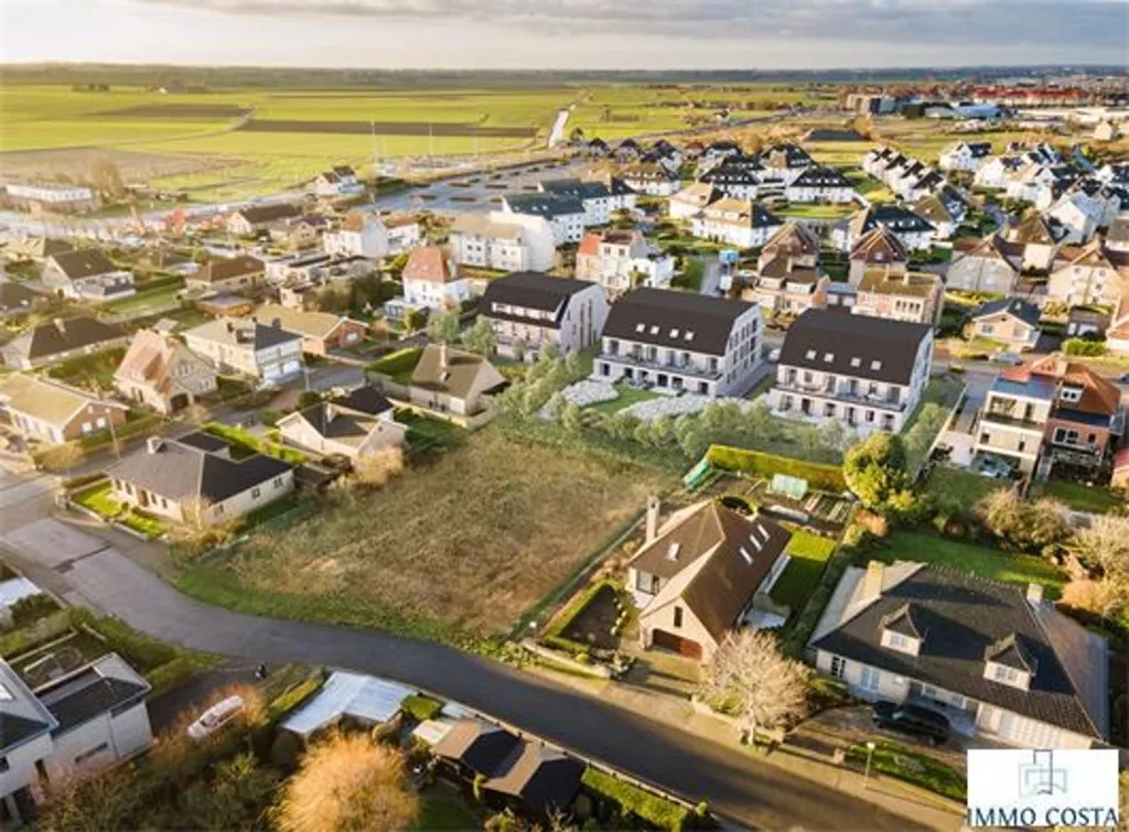 Vista aerea - Modern Apartments with Garages in Middelkerke