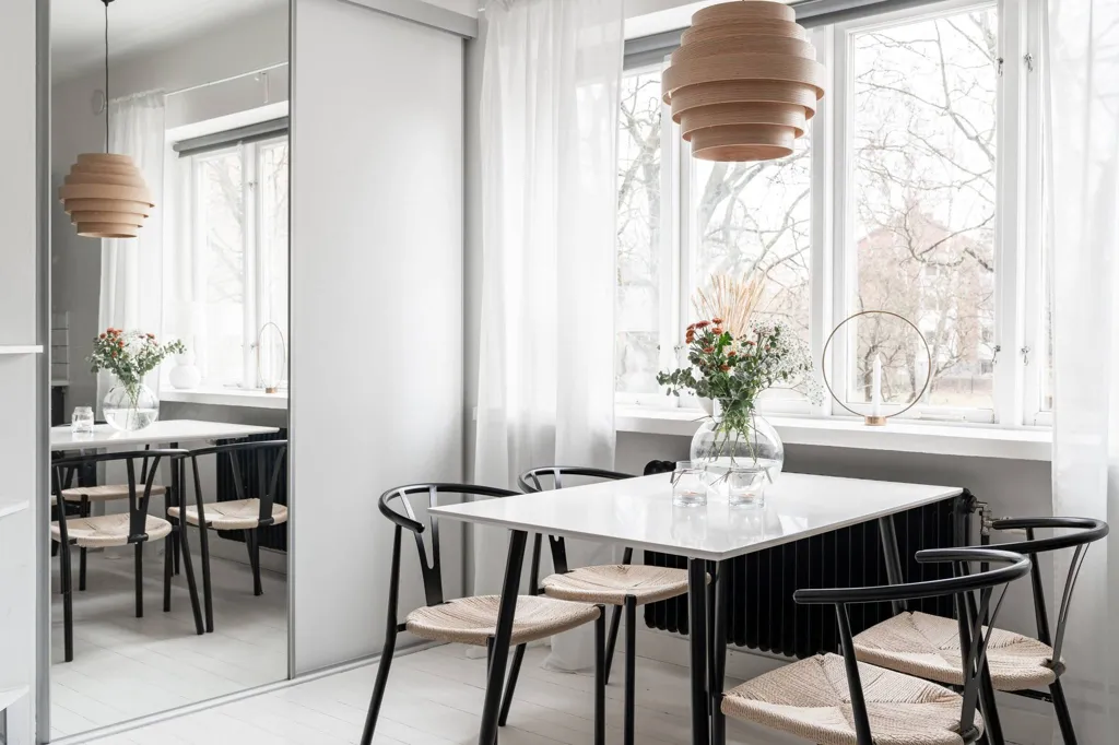 Sala da pranzo - Stylish Studio with City Proximity in Malmö