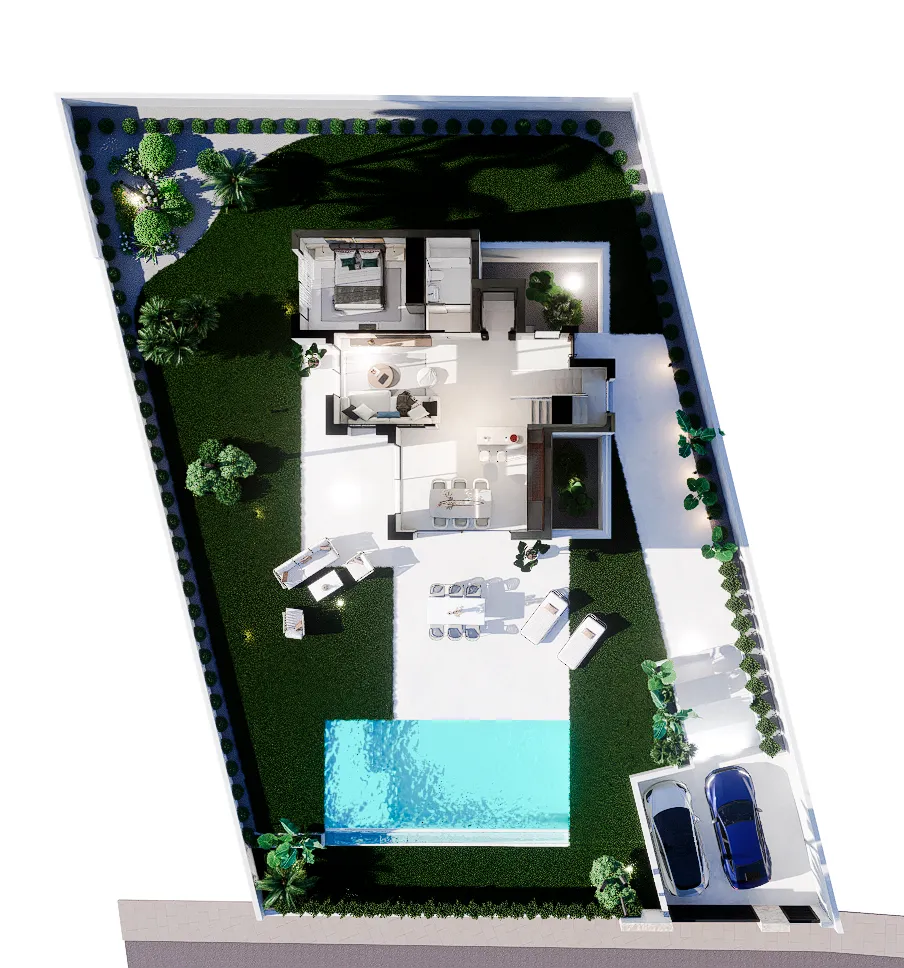 Plan - Luxury Villa with Sea View in Finestrat