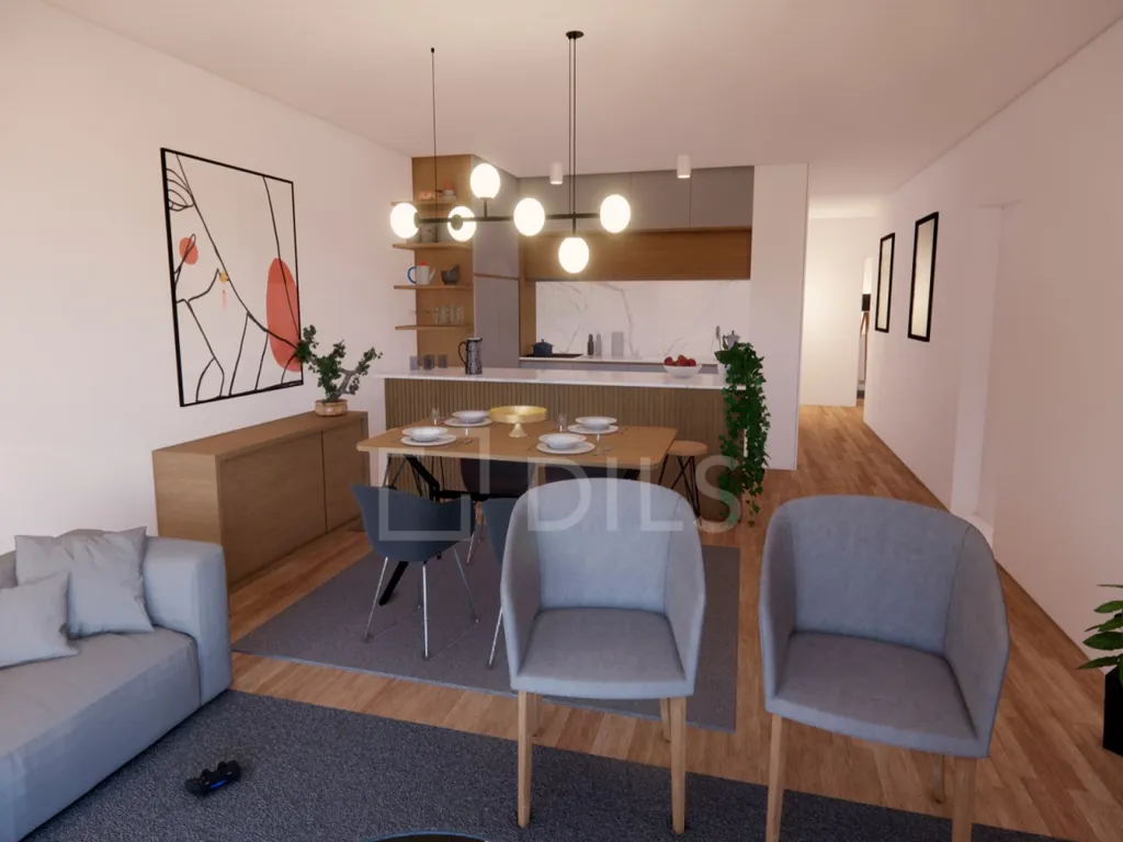 T2 Apartment with Balcony in Matosinhos Centre