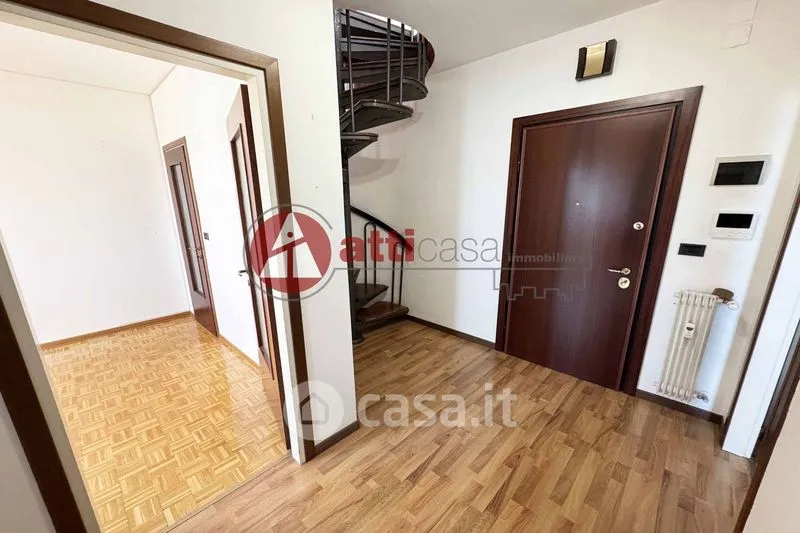 Hallway - Bi-Level Attic Apartment with Sea View in Trieste