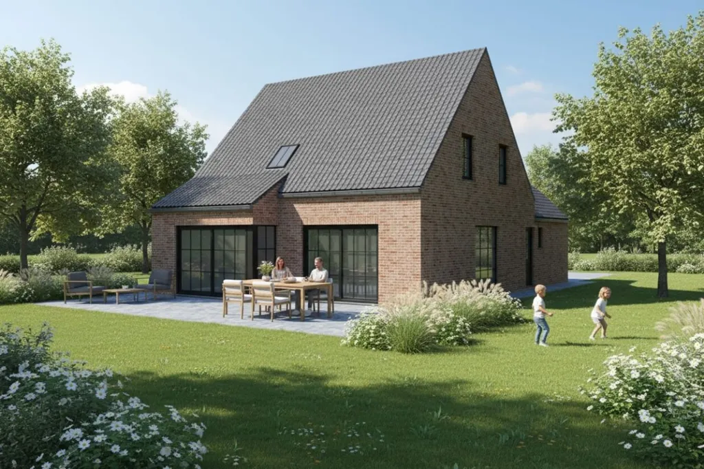 Maison Personnalisable avec Parking Intérieur à Dendermonde