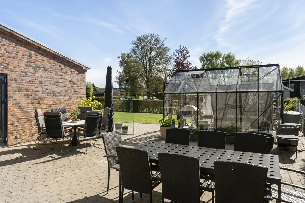 Terrace - Modern Luxury Villa with Spa in Juelsminde