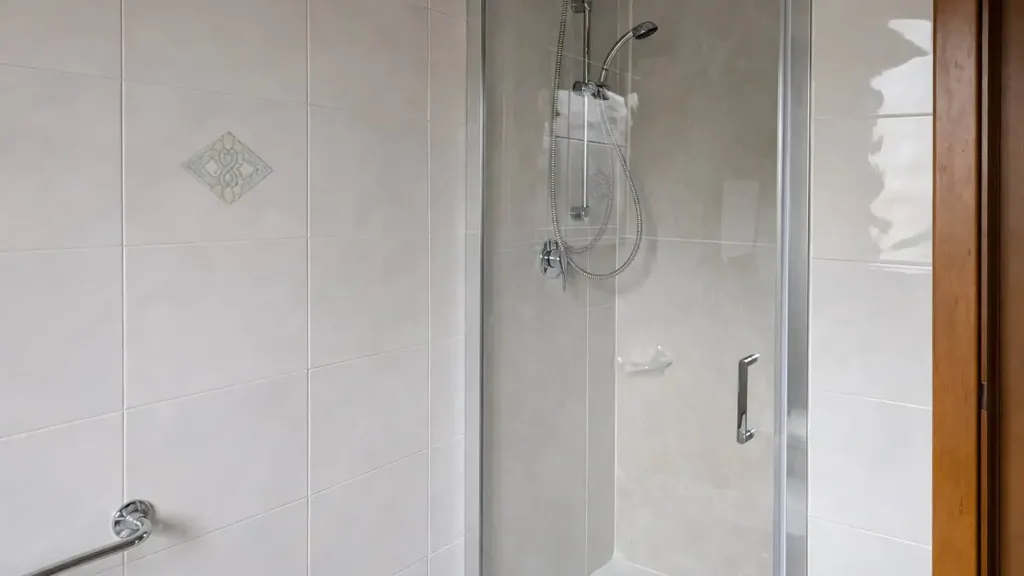 Salles de bain - Two-Level Apartment with Garage in Soliera