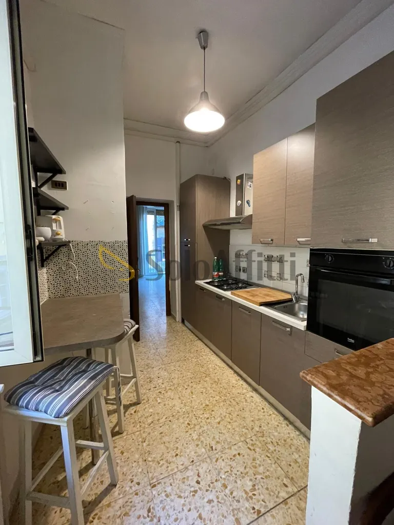 Cuisine - Retrofitted 3-Bedroom Flat in Piazza Borsa, Naples