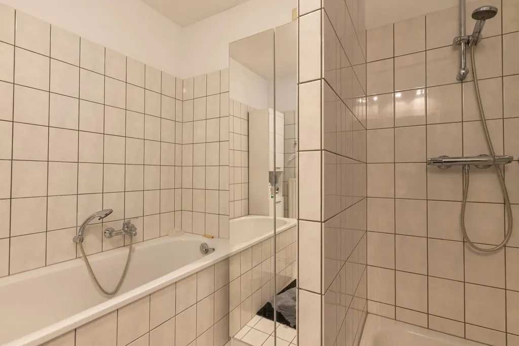 Salles de bain - Porte-cochère Flat with Market View in Kerkrade