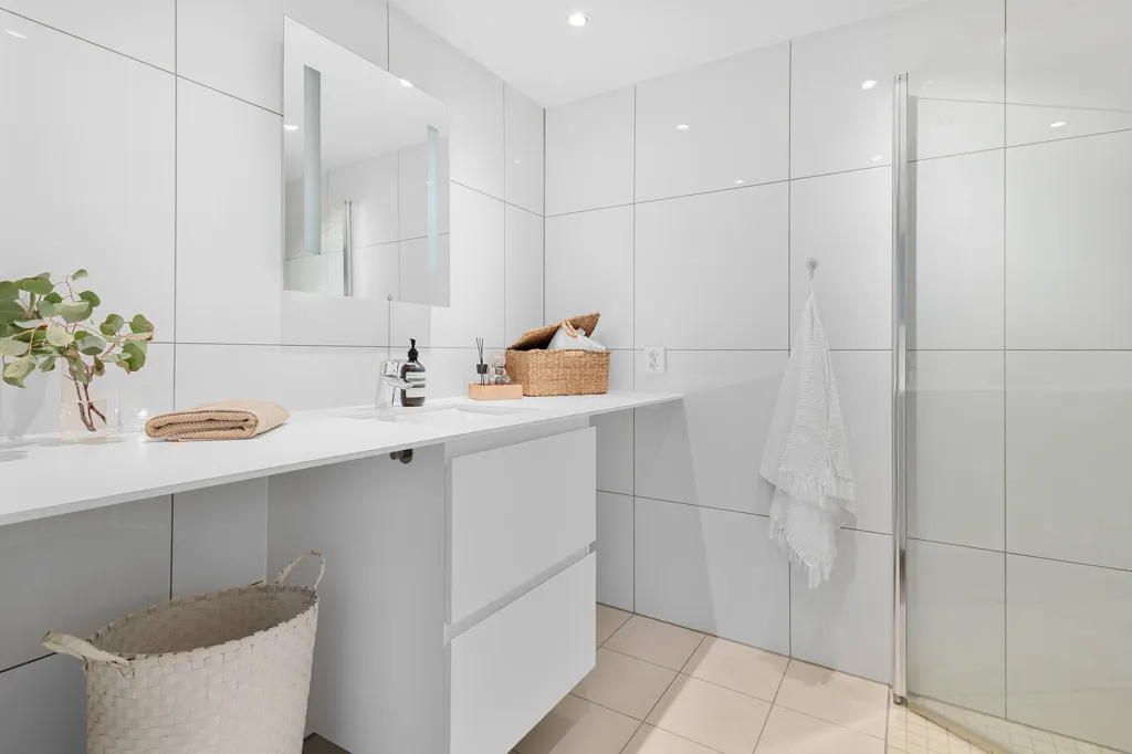 Salles de bain - Appartement 4 pièces à Oslo