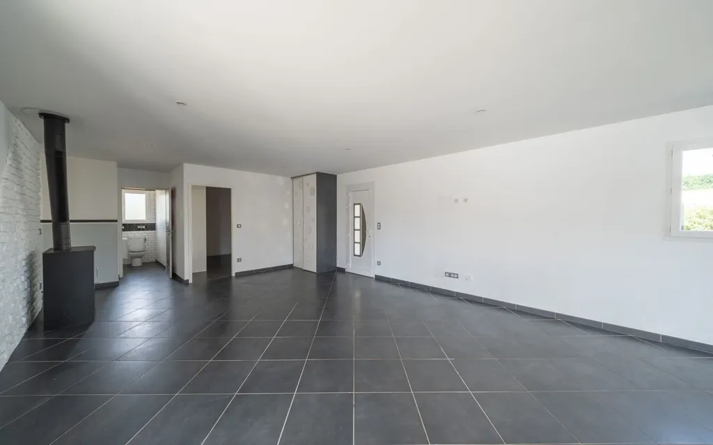 Soggiorno - Modern House with Pool in Liposthey