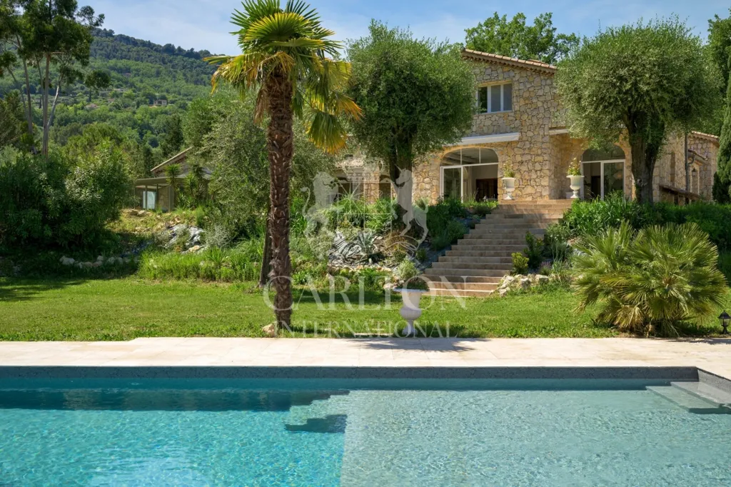 Piscina - Provençal Stone House with Pool in Bar-sur-Loup