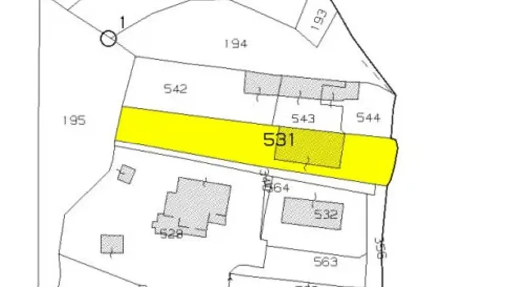 Plan - Rustic House with Garden in Calghera, Colli Verdi