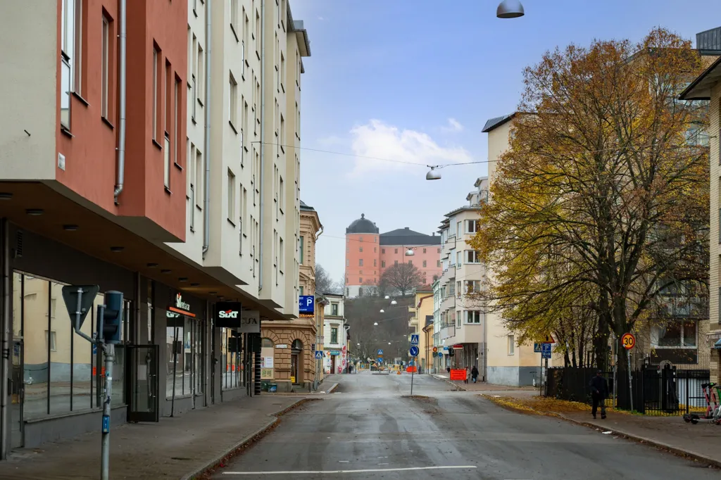 Extérieur - Modern Flat with French Balcony in Central Uppsala