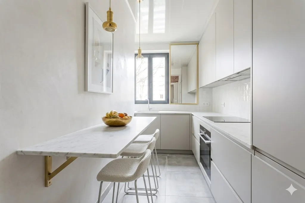 Köök - Luxury Flat with Parquet in Saint-Mandé