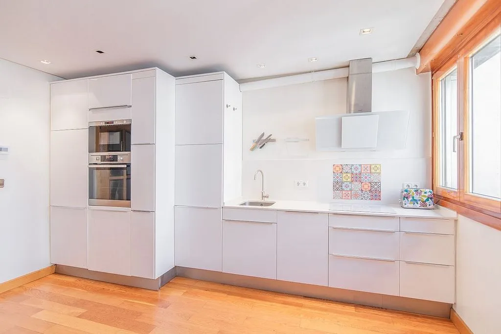 Cuisine - Duplex Flat with Sea View in Gijón Centre