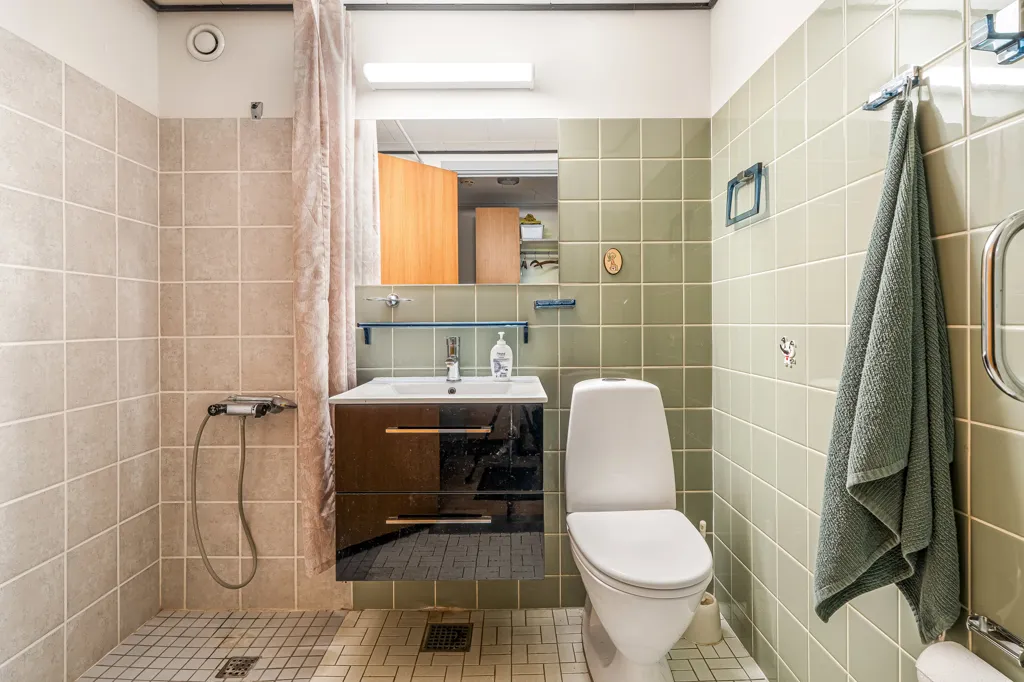 Salles de bain - Apartment with Garden in Hillerød