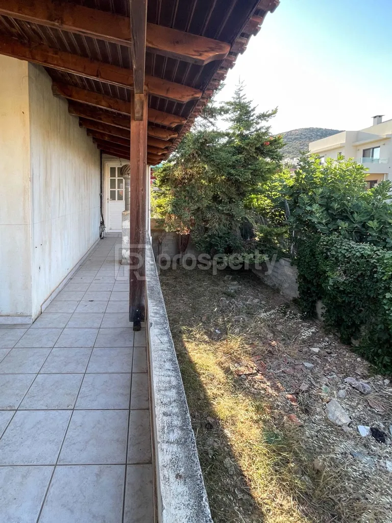 Terrasse - Detached House with Sea View in Artemida