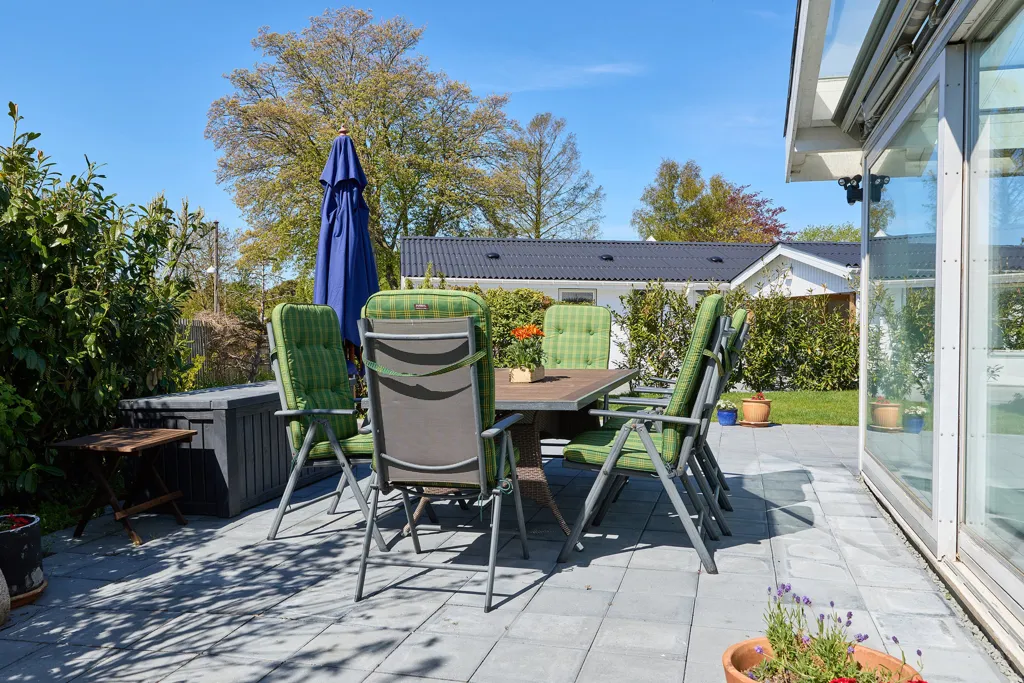 Terrass - Renovated Villa with Garden in Gilleleje
