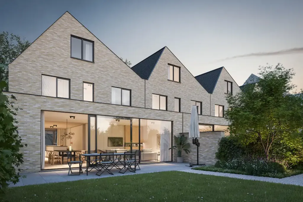 Nouvelle Construction avec Vue Jardin à Bruges