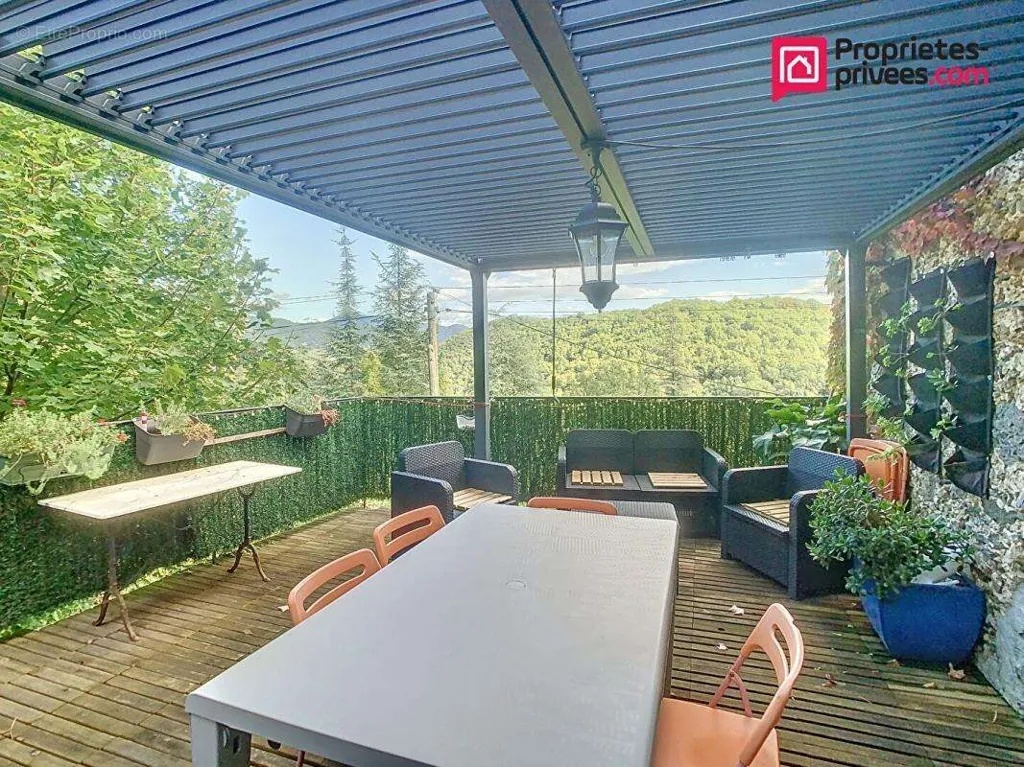 Terrace - Charming House with Terraces in Le Vigan
