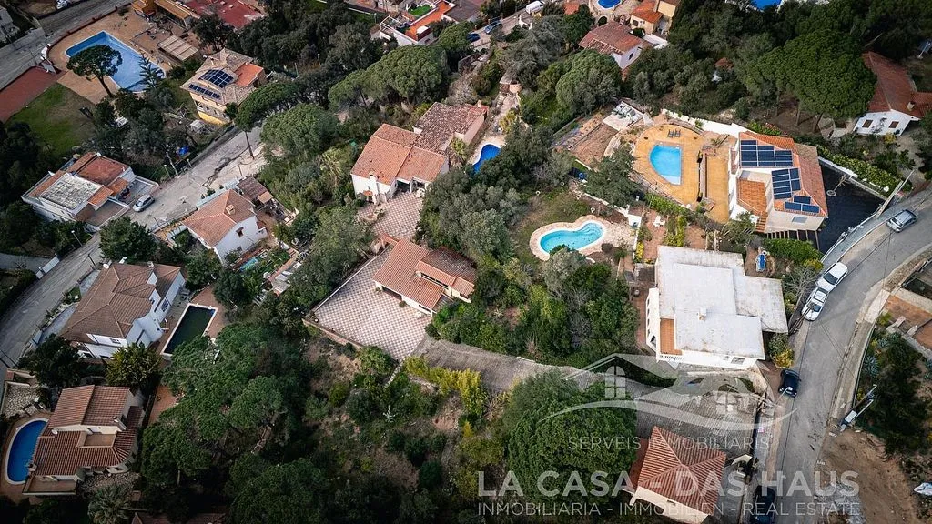 Vue aérienne - Chalet with Sea View and Pool in Serra Brava