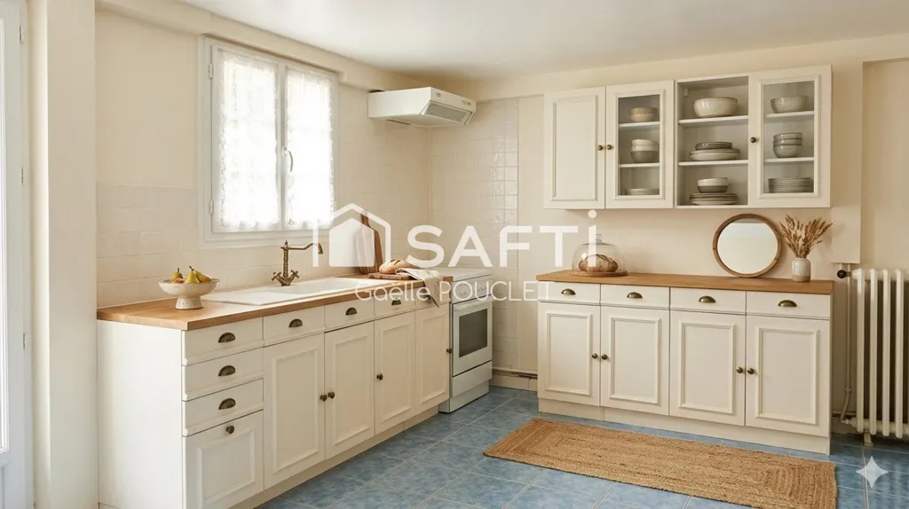 Cucina - Traditional House with Garden in Cestas