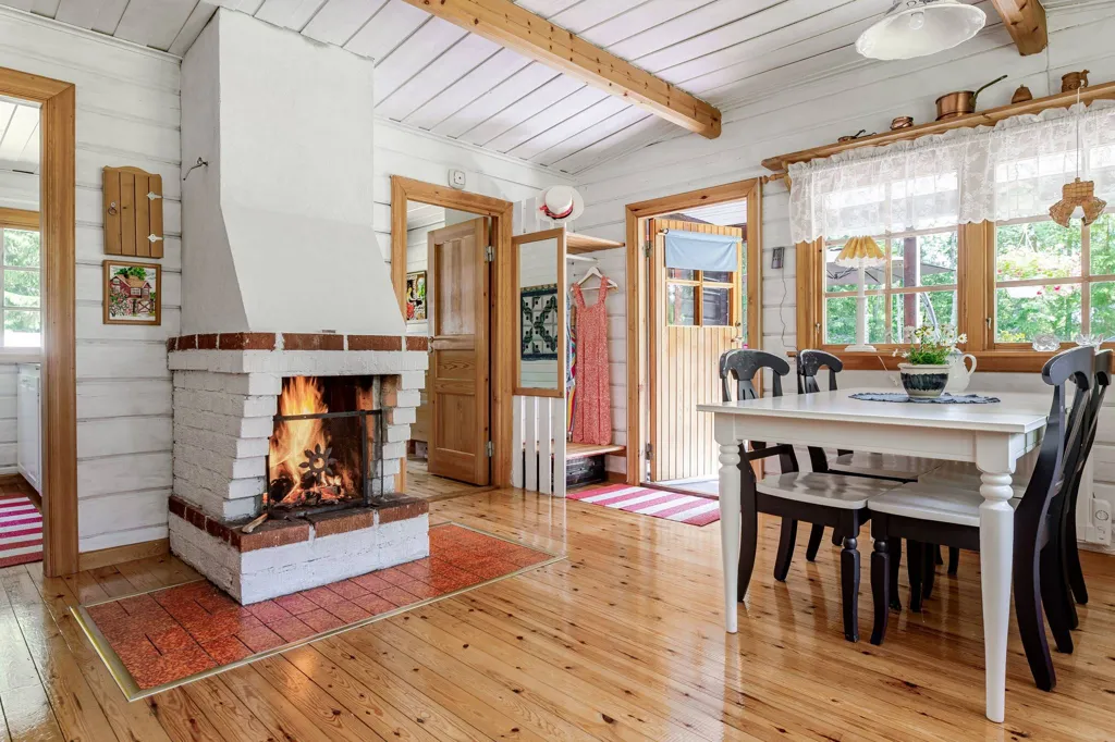 Soggiorno - Charming Cottage with Water View near Luleå