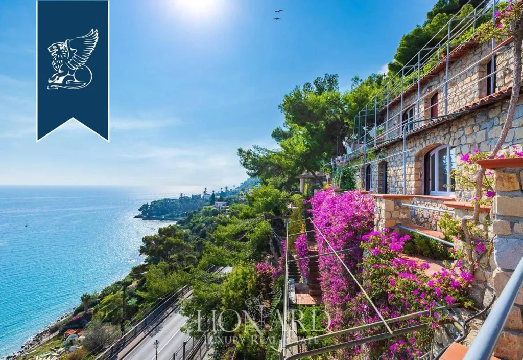 Terrasse - Luxury Villa with Sea View in Bordighera