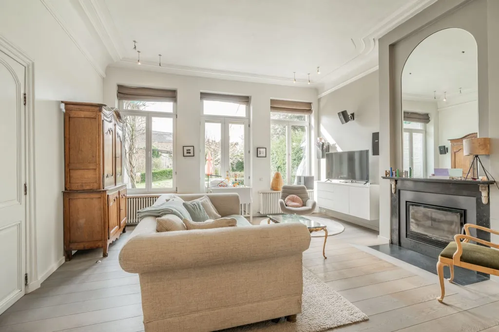 Séjour - Townhouse avec Piscine à Bruges