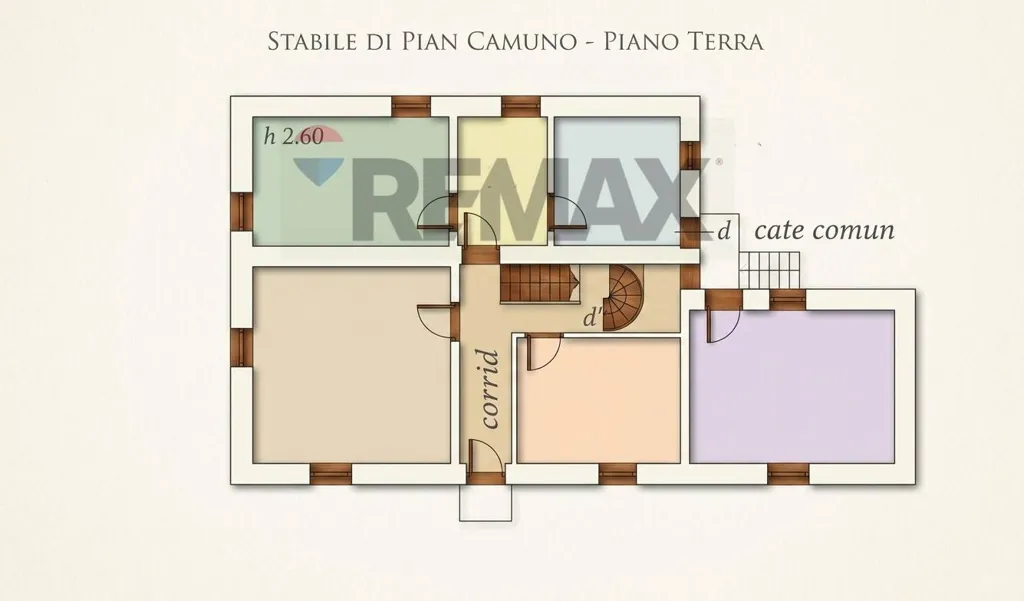 Plaan - Developable Building in Pian Camuno Centre