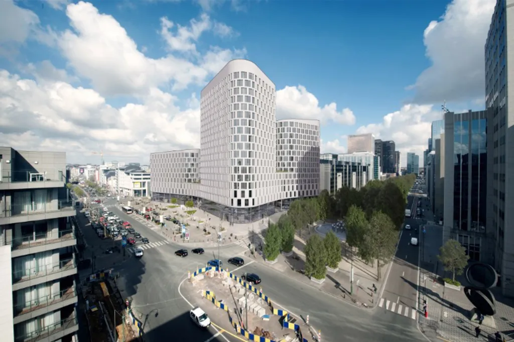 Extérieur - Bureaux Neufs avec Horeca à Bruxelles