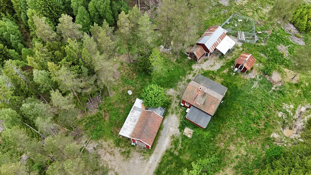 Õhuvaade - 1.5-Storey Villa with Garden in Värmskog