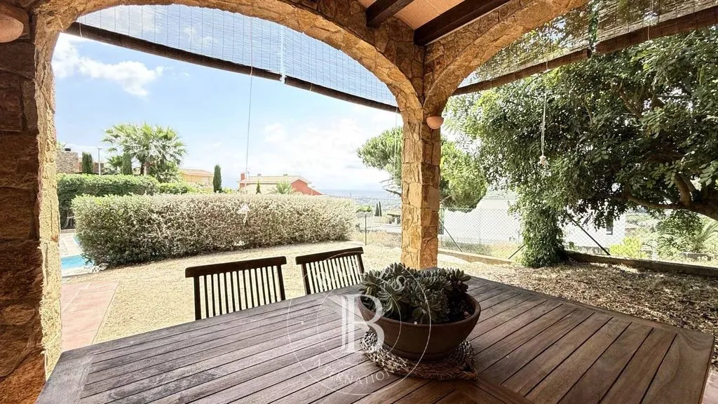 Terrasse - Luxury Sea-View House in Argentona