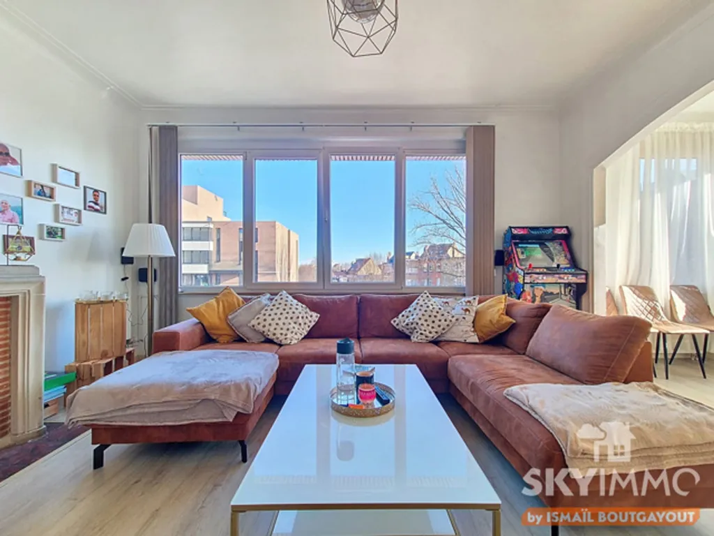 Soggiorno - Renovated Flat with Terrace in Jette