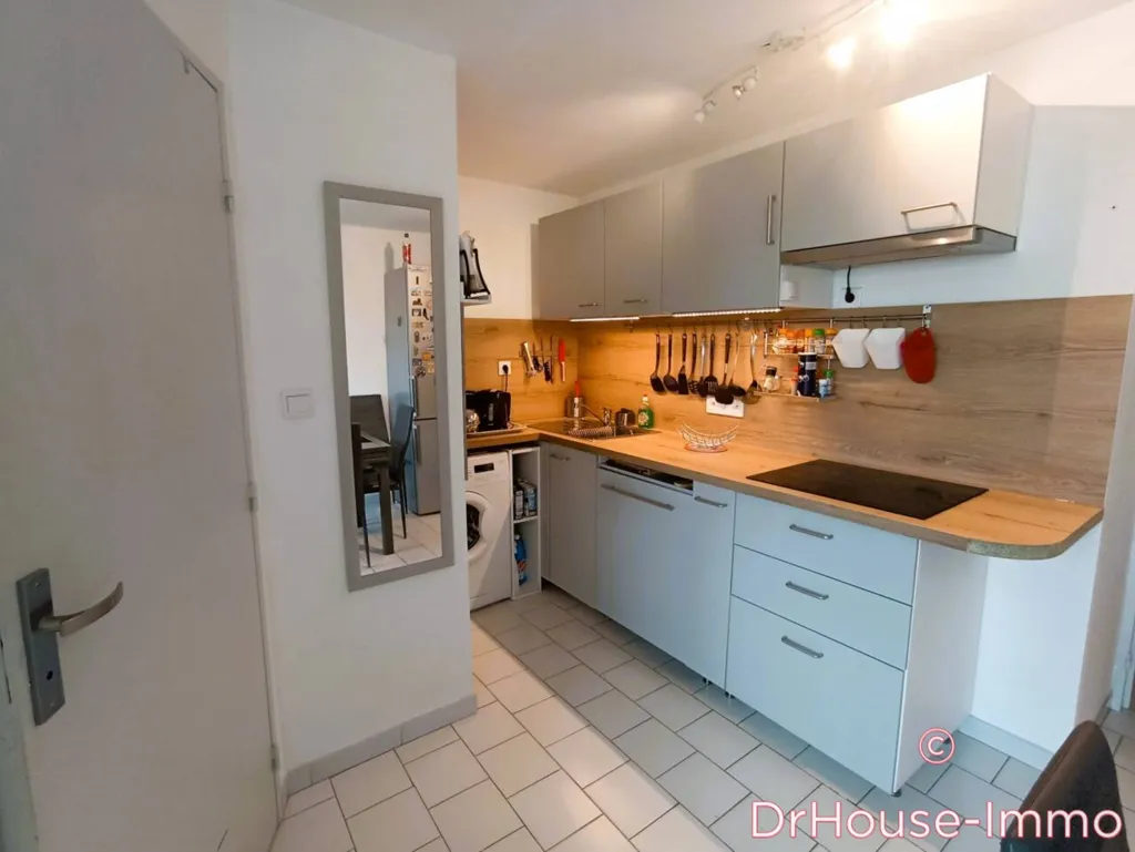 Köök - Bright Apartment with Pool near La Conque