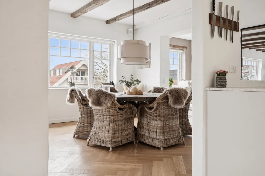 Salle à manger - Villa with Sea View in Ålsgårde