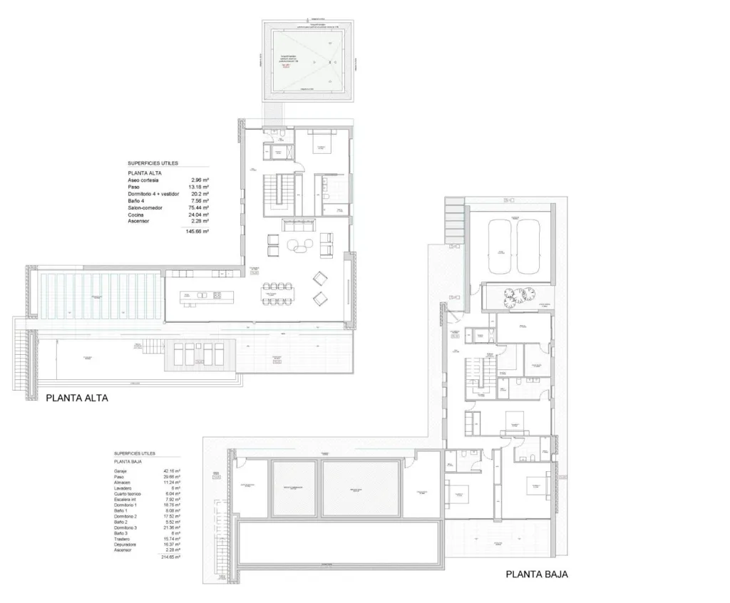 Plaan - Contemporary Villa with Sea View in Moravit, Moraira